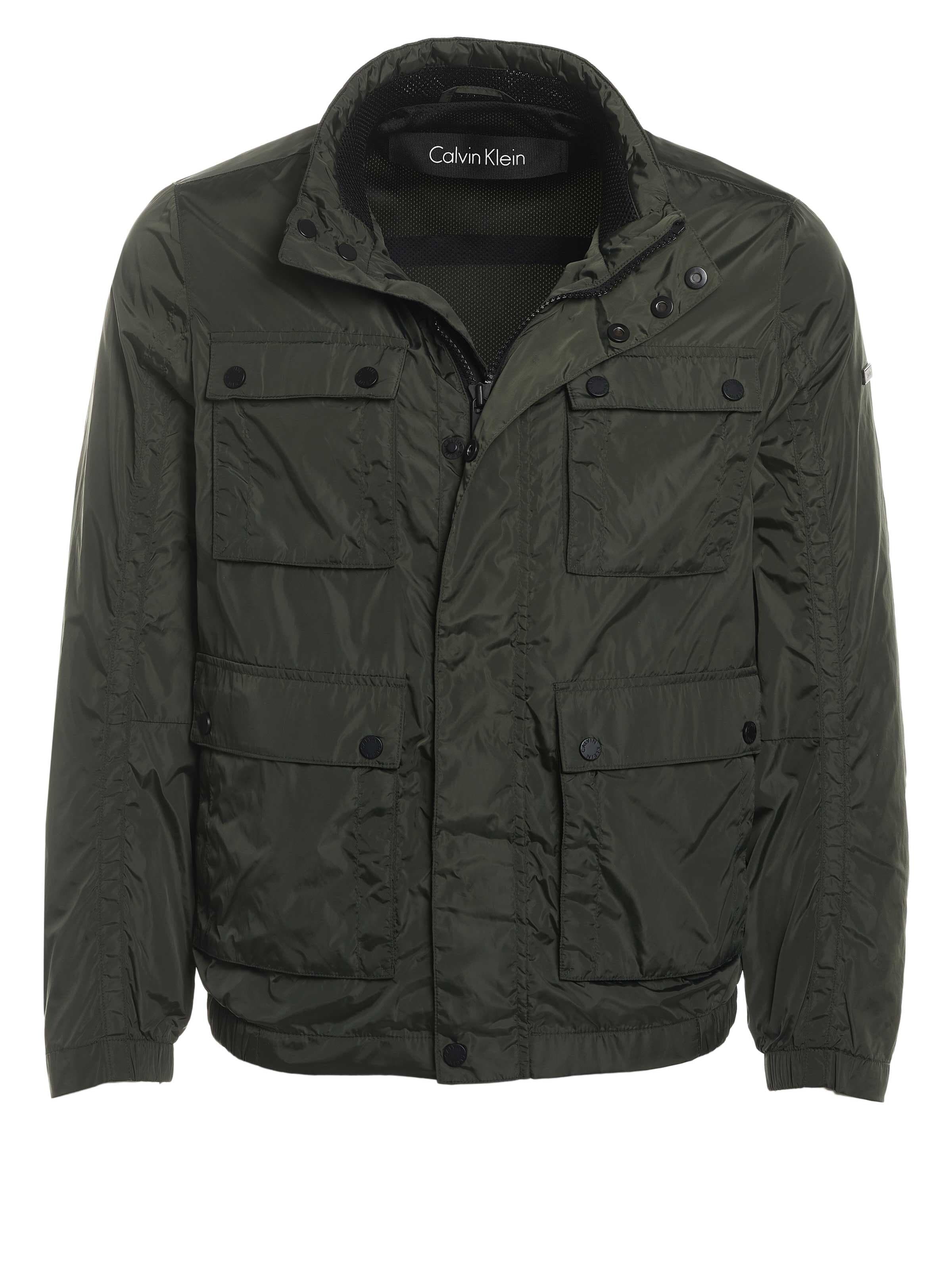 Calvin Klein Between-Season Jacket 'Calvin Klein Jacke' in XS in Olive, Item view