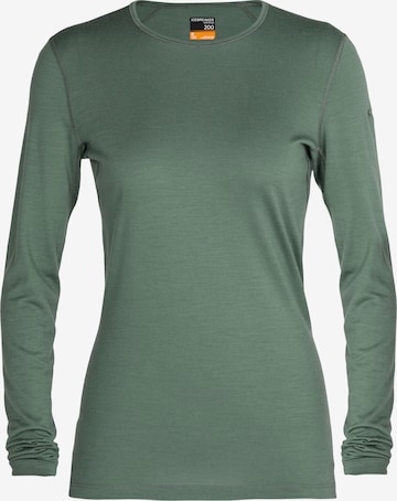 ICEBREAKER Λειτουργικό μπλουζάκι 'Oasis' σε πράσινο: μπροστά