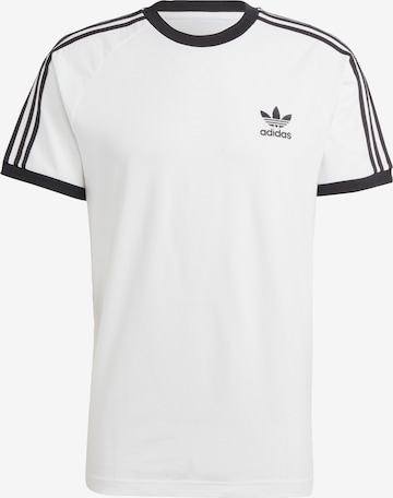ADIDAS ORIGINALS Тениска 'Adicolor Classics' в бяло: отпред