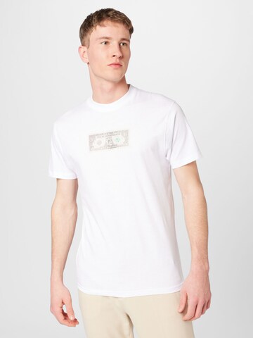 Maglietta 'Mako' di Santa Cruz in bianco: frontale