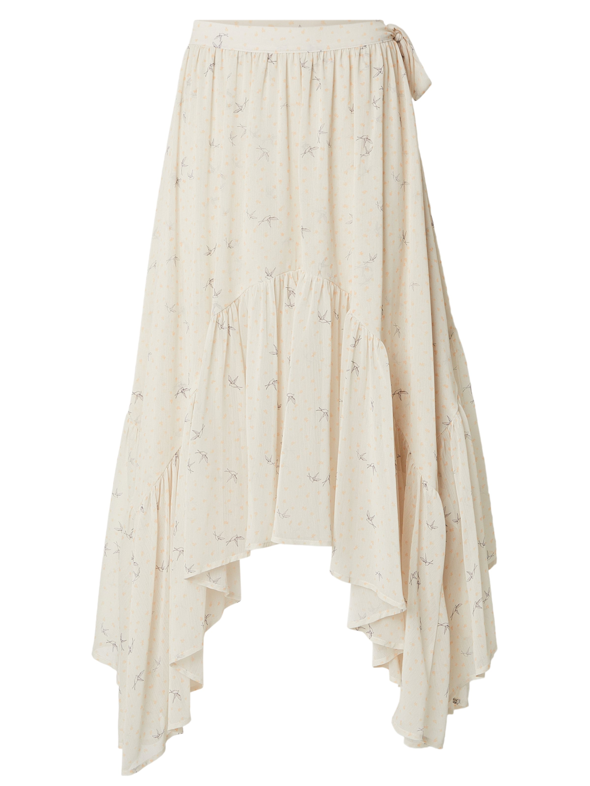 Kamila Šikl Φούστα σε μπεζ: μπροστά