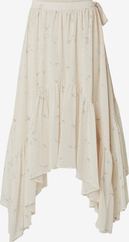 Kamila Šikl Φούστα σε μπεζ: μπροστά