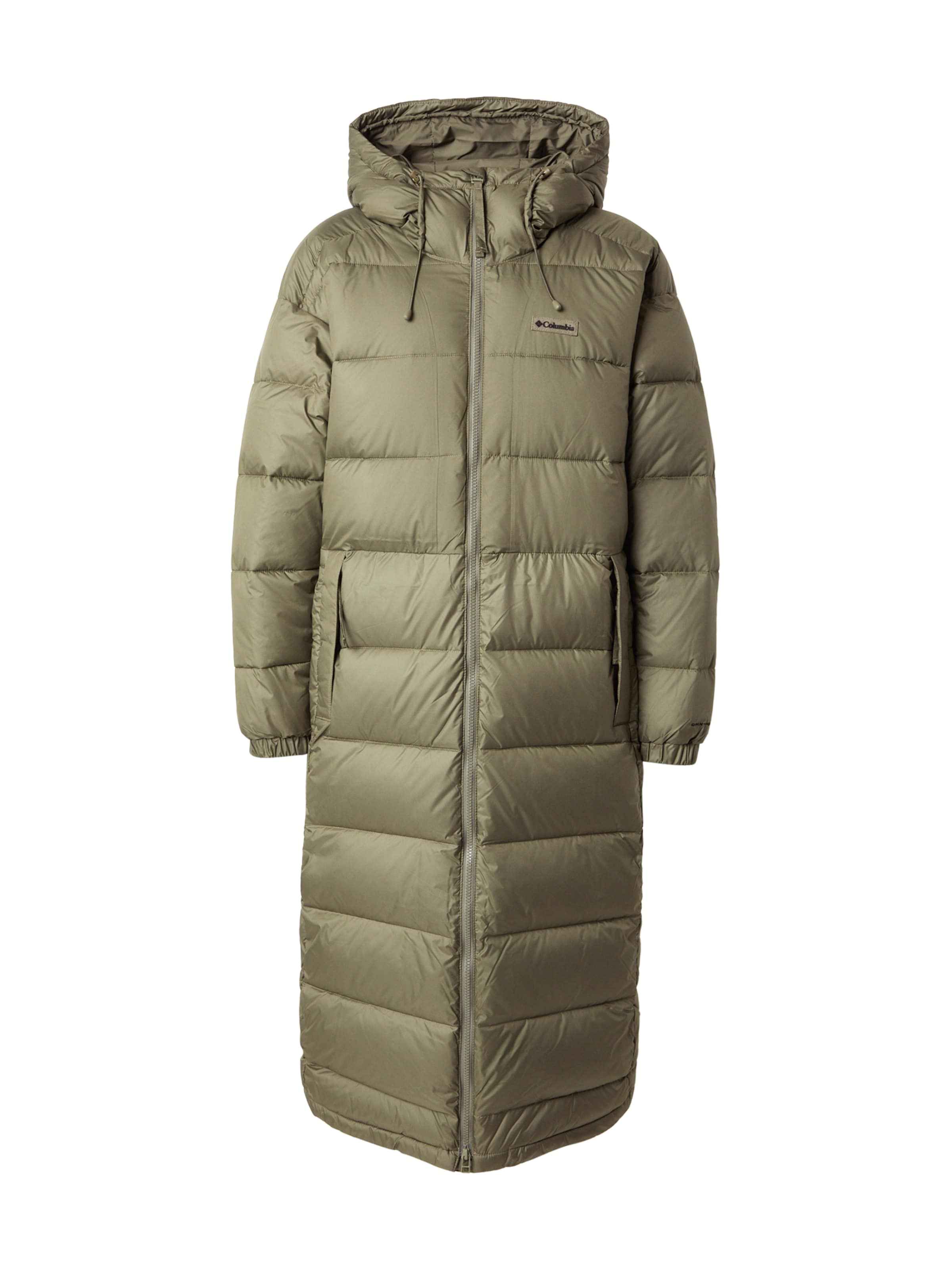 COLUMBIA Zunanji plašč &#x27;Pike Lake III&#x27; | zelena barva: sprednja stran