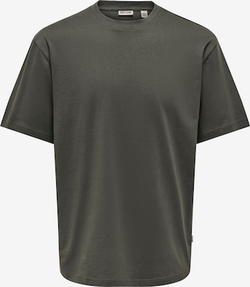 Tricou 'ONSFREDDIE' de la Only & Sons pe verde: față