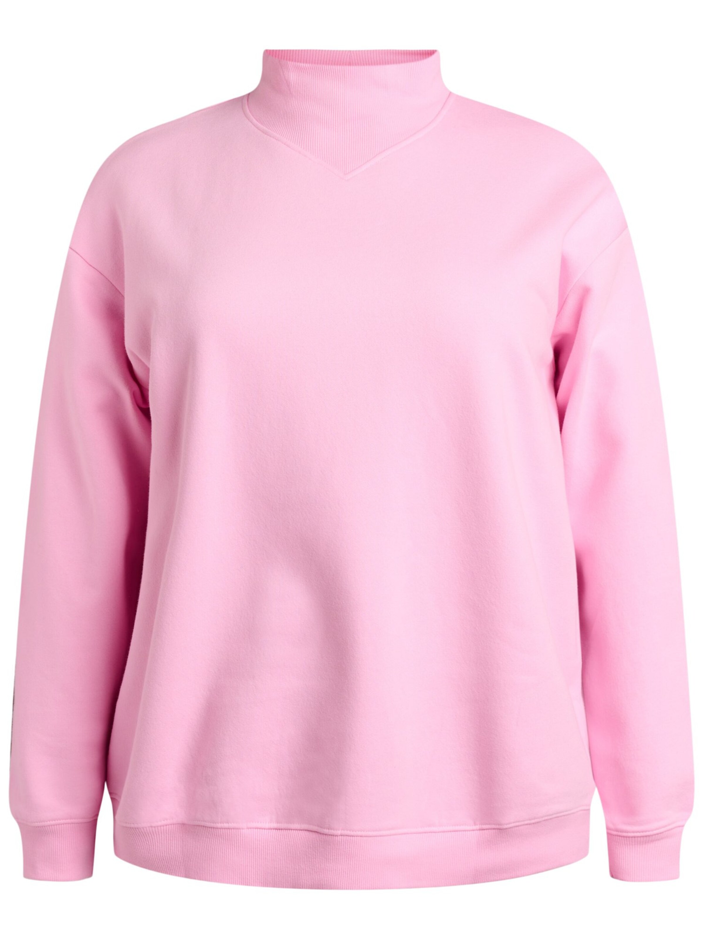 Zizzi Sweatshirt 'Mrikke' i lilla: forside