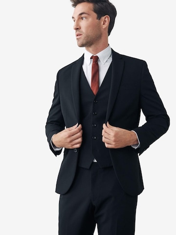 Slim fit Giacca da completo di Next in nero: frontale