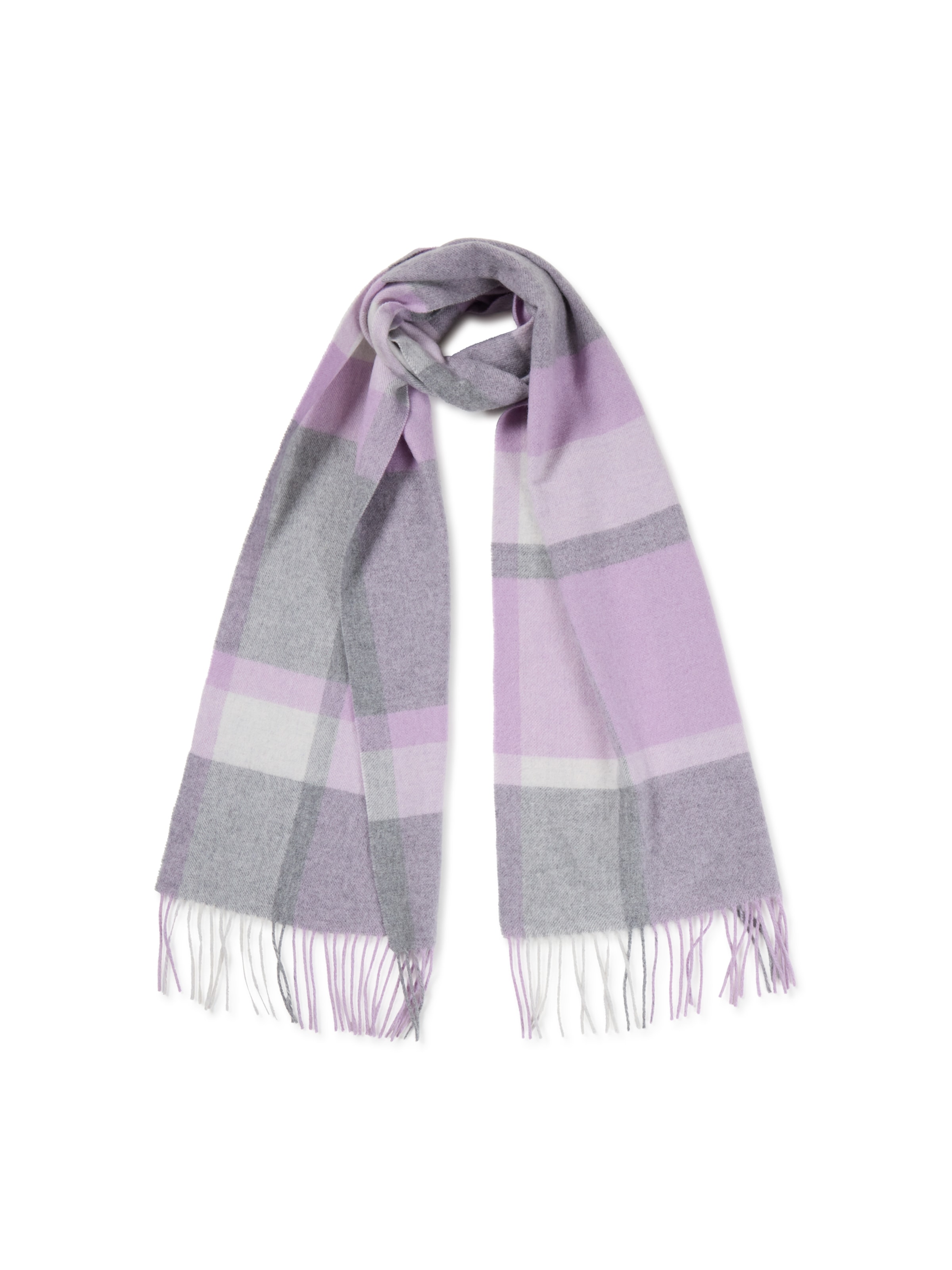 CASH-MERE.CH Scarf in Purple: front