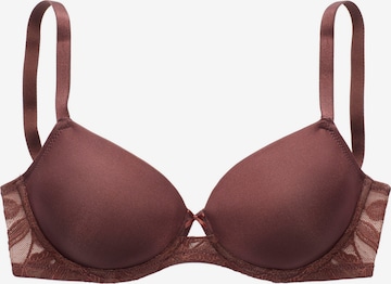 LASCANA Push-up Rintaliivi värissä ruskea: etupuoli