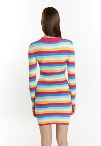 MYMO Knit dress 'Biany' in Mixed colours