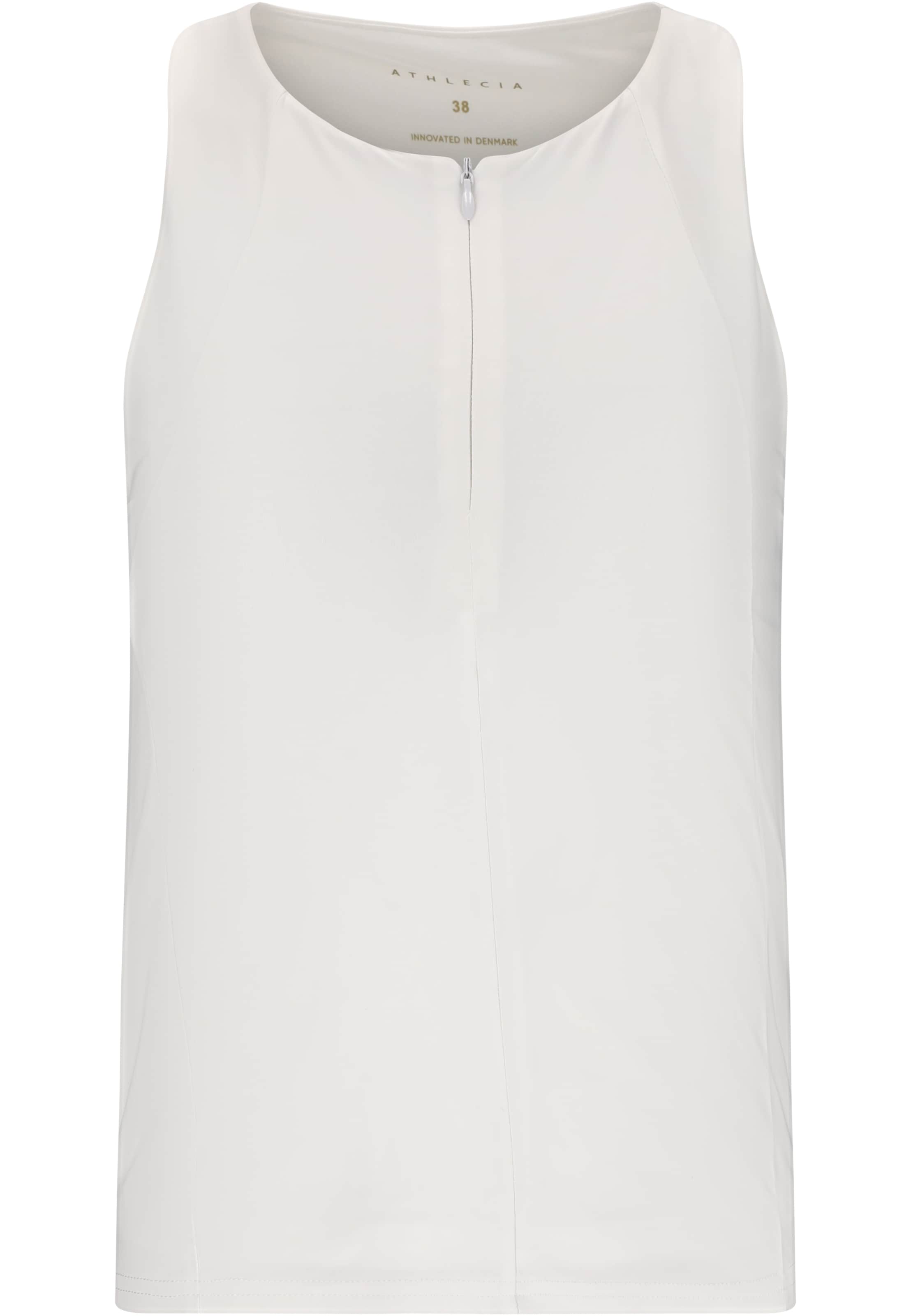Athlecia Sporttop 'Lynne' in Wit: voorkant