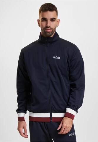 Unfair Athletics Tussenjas in Blauw: voorkant