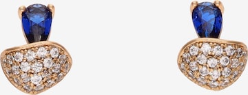 Boucles d'oreilles MYMO en bleu : devant