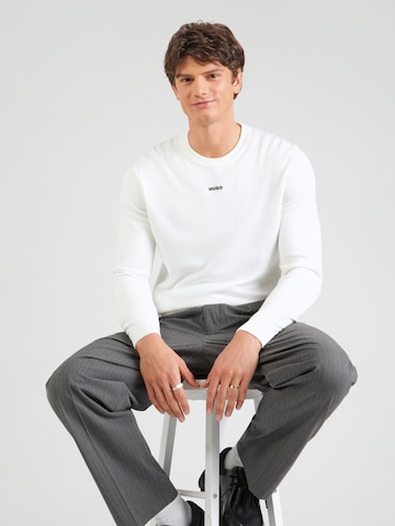 HUGO Πουλόβερ 'San Cassius-C2' σε μπεζ: μπροστά