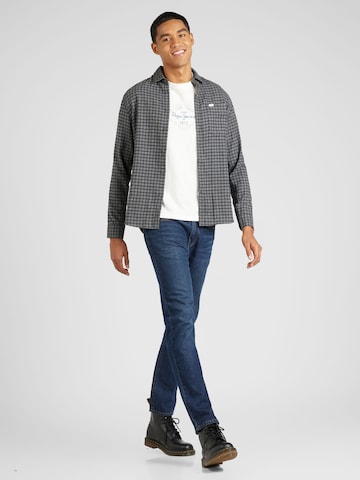 Pepe Jeans - Regular Fit Camisa 'CONSTER' em cinzento