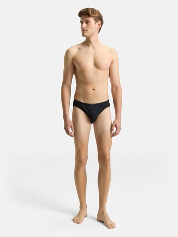 TOM TAILOR Трусы-слипы в Черный: спереди