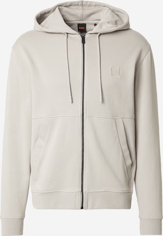 Veste de survêtement 'Zetalky' BOSS en gris : devant