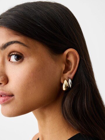 Boucles d'oreilles Bershka en or