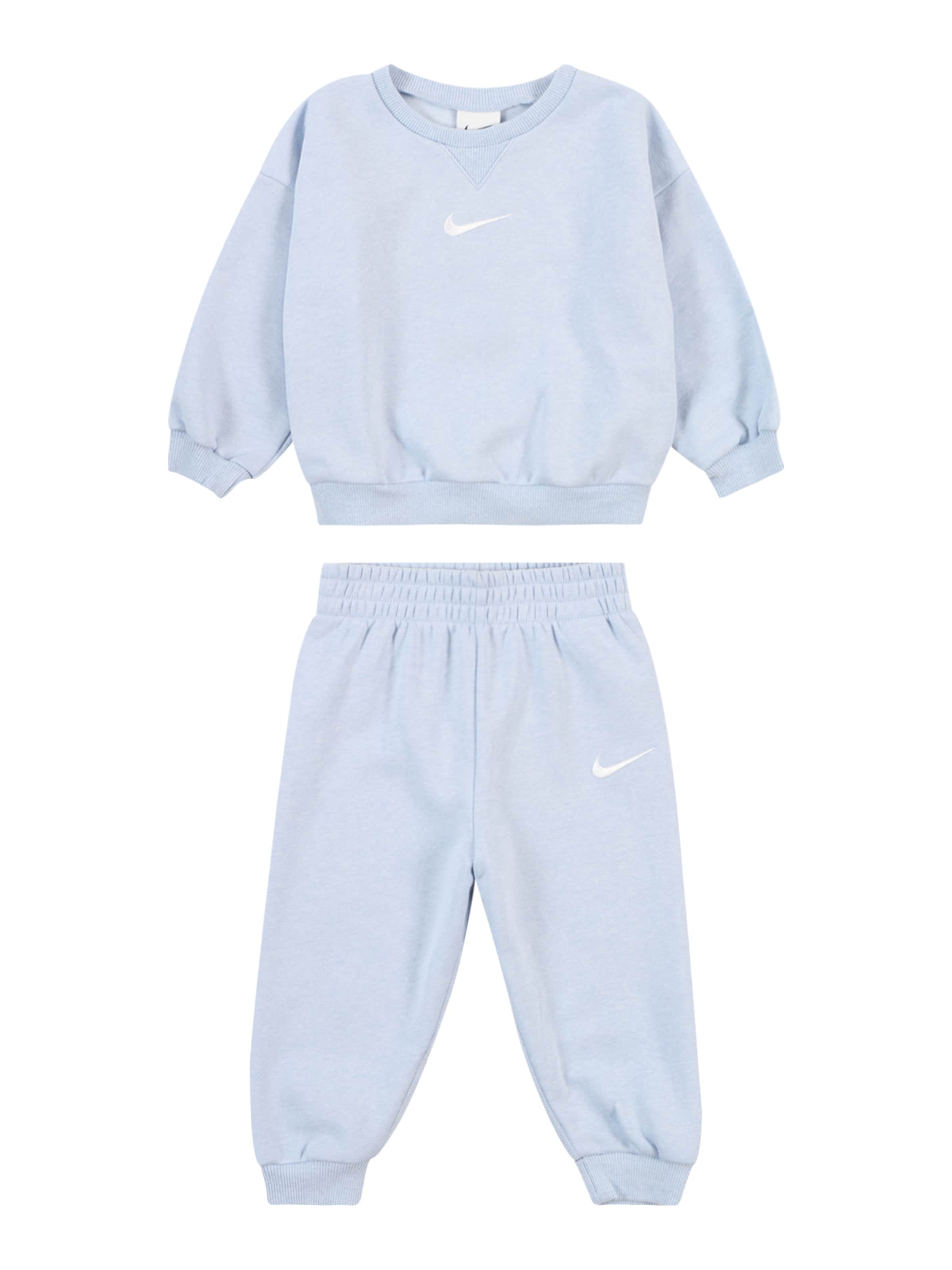 Nike Sportswear Sweat suit 'ESSENTIAL' in Blue: front