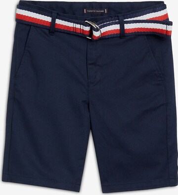 TOMMY HILFIGER - Regular Calças em azul: frente