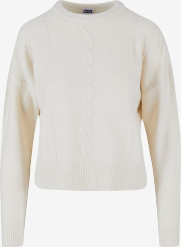 Pull-over Urban Classics en beige : devant