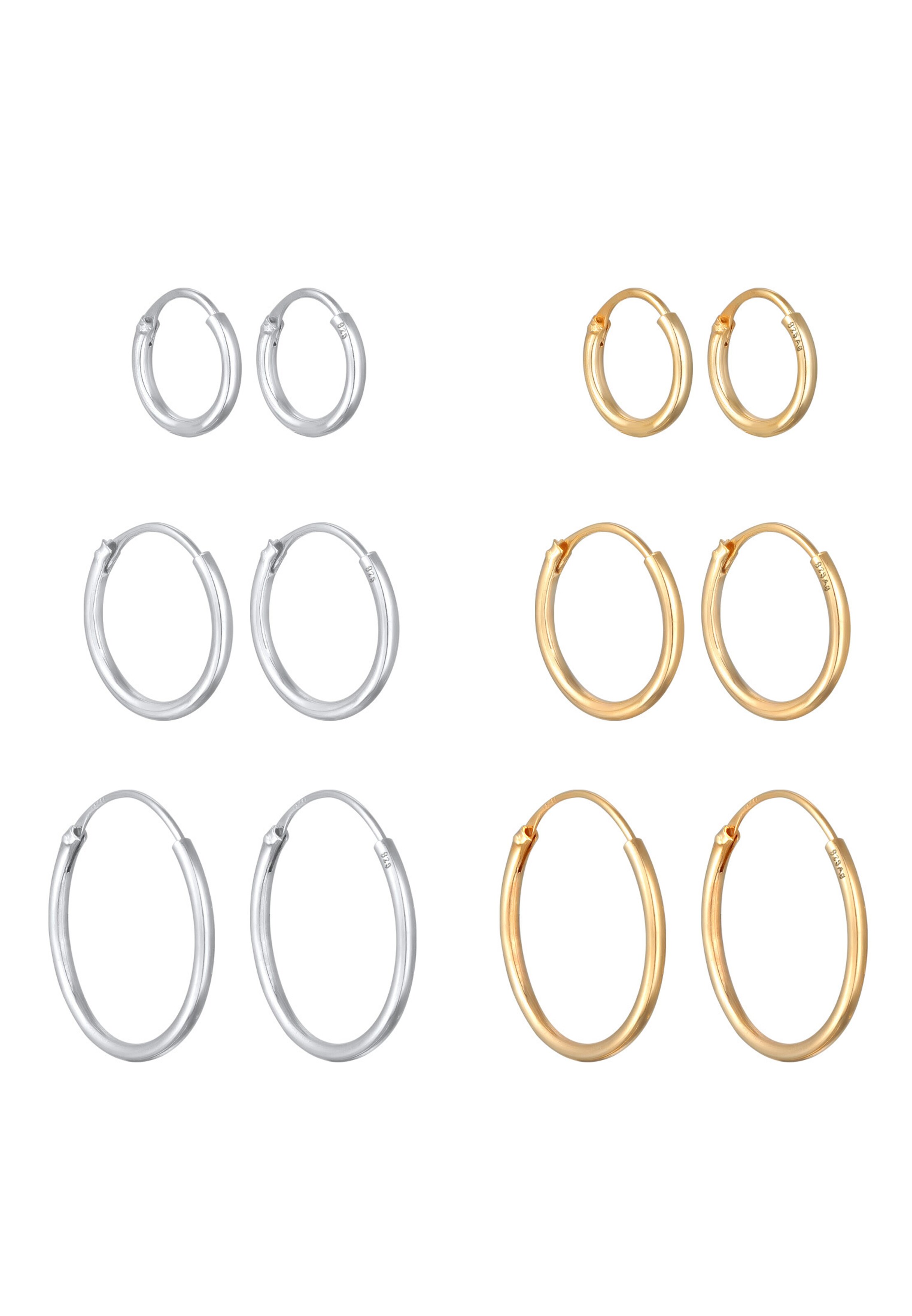 ELLI Zestaw biżuterii w kolorze złoty