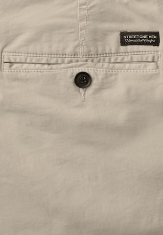 Street One MEN Slim fit Chino Pants in Beige