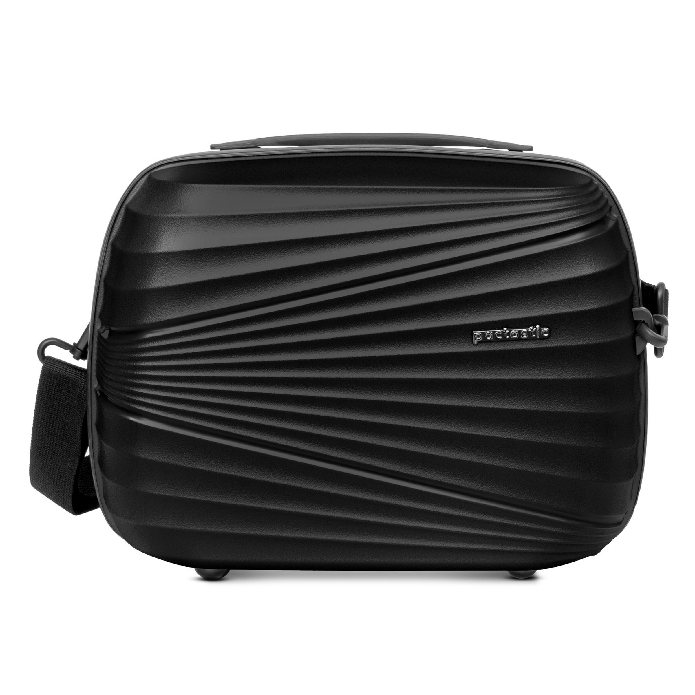 Pactastic Toiletry Bag 'Collection 02' in Black: front