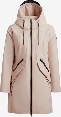 Parka mi-saison 'Eiza' khujo en beige : devant