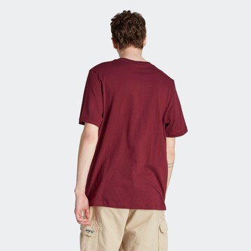 T-Shirt 'Trefoil Essentials' ADIDAS ORIGINALS en rouge