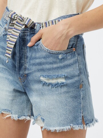 Free People Regular Shorts 'MAKAI' in Blau