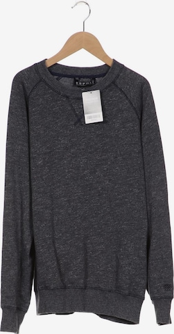 ESPRIT Sweatshirt & Zip-Up Hoodie in L in Grey: front