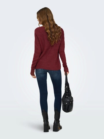 ONLY Pullover 'ONLCamilla' in Rot