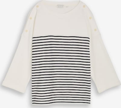 TOM TAILOR Neulepaita värissä musta / offwhite, Tuotenäkymä