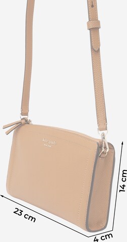 Kate Spade Torba za čez ramo | rjava barva