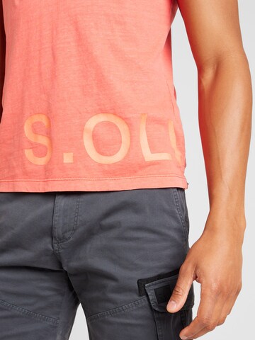 T-Shirt s.Oliver en orange