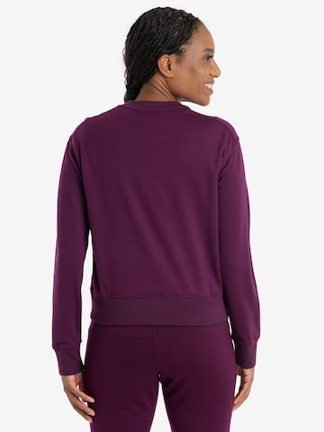 ICEBREAKER Sweatshirt 'Crush II' in Purple