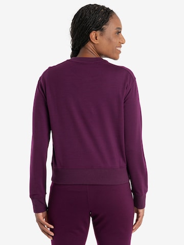 ICEBREAKER Sweatshirt 'Crush II' in Lila