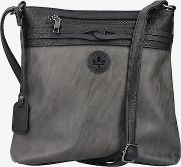 Rieker Crossbody Bag in Grey: front