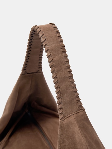 Pull&Bear Kabelka na rameno - Hnedá