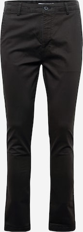 TOPMAN Slimfit Hose in Schwarz: predná strana