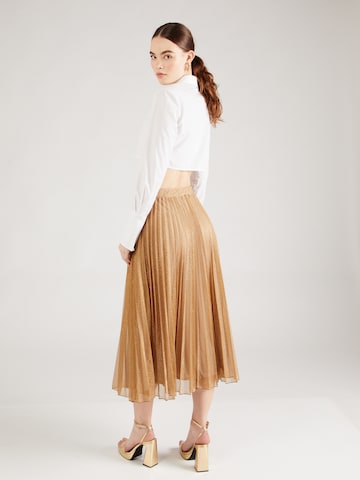 River Island - Falda en oro