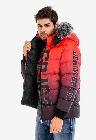 CIPO & BAXX Winter Jacket in Red