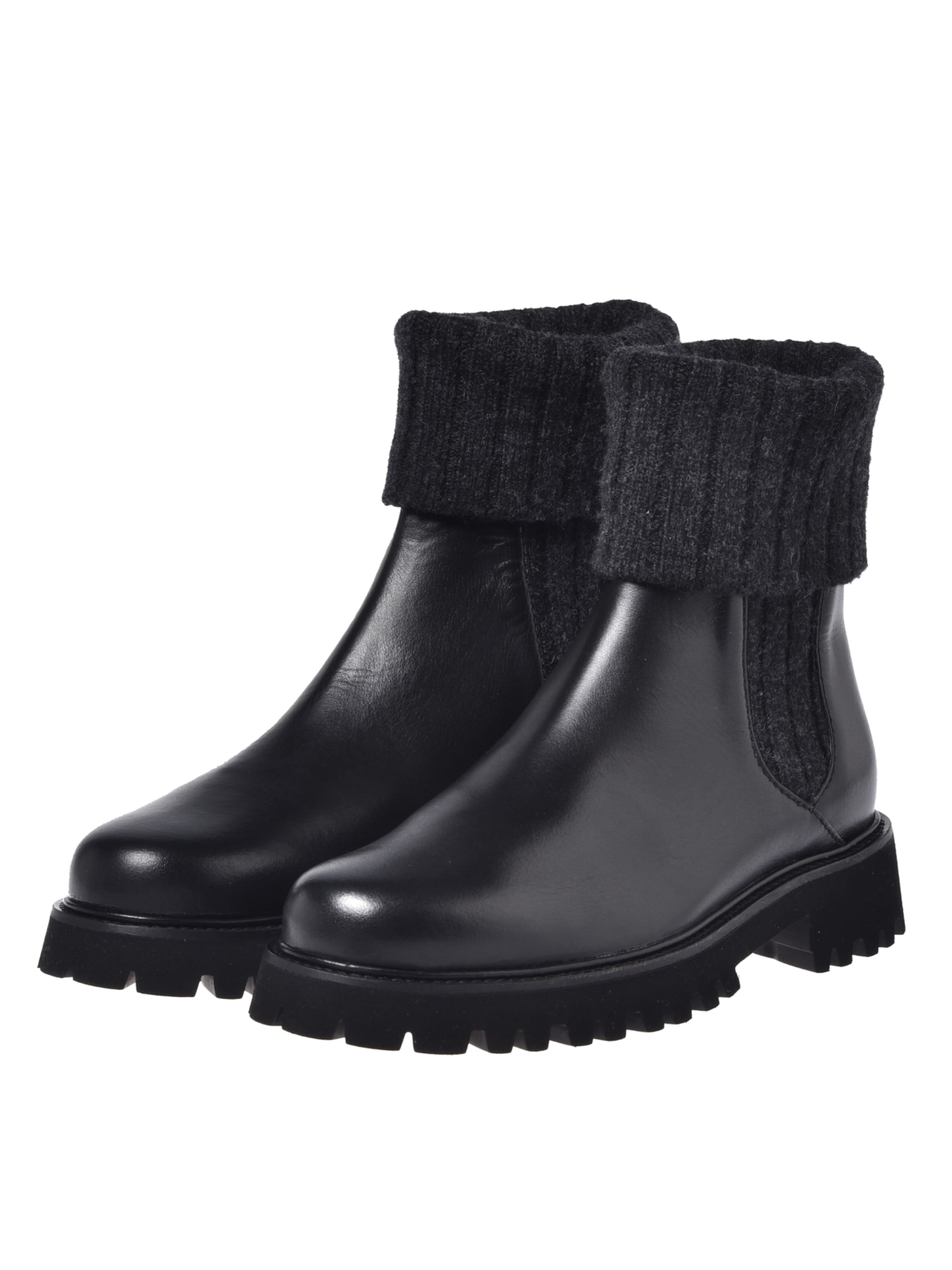 BALDININI Chelsea boots in Zwart