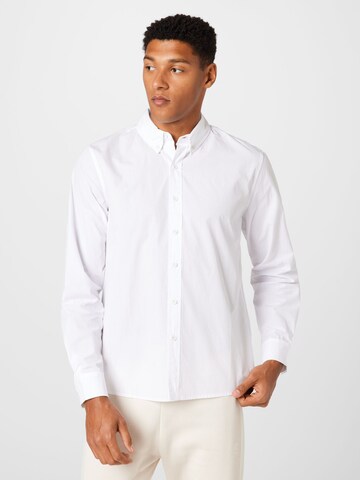 NU-INRegular Fit Košulja - bijela boja: prednji dio