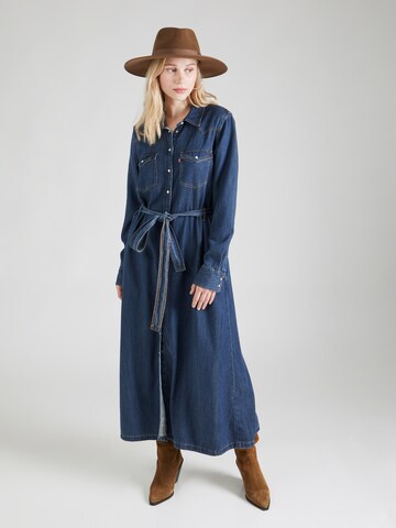 LEVI'S ® Košilové šaty 'Quinney' – modrá: přední strana