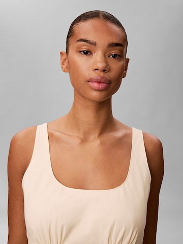 Calvin Klein Jeans Jurk in Beige