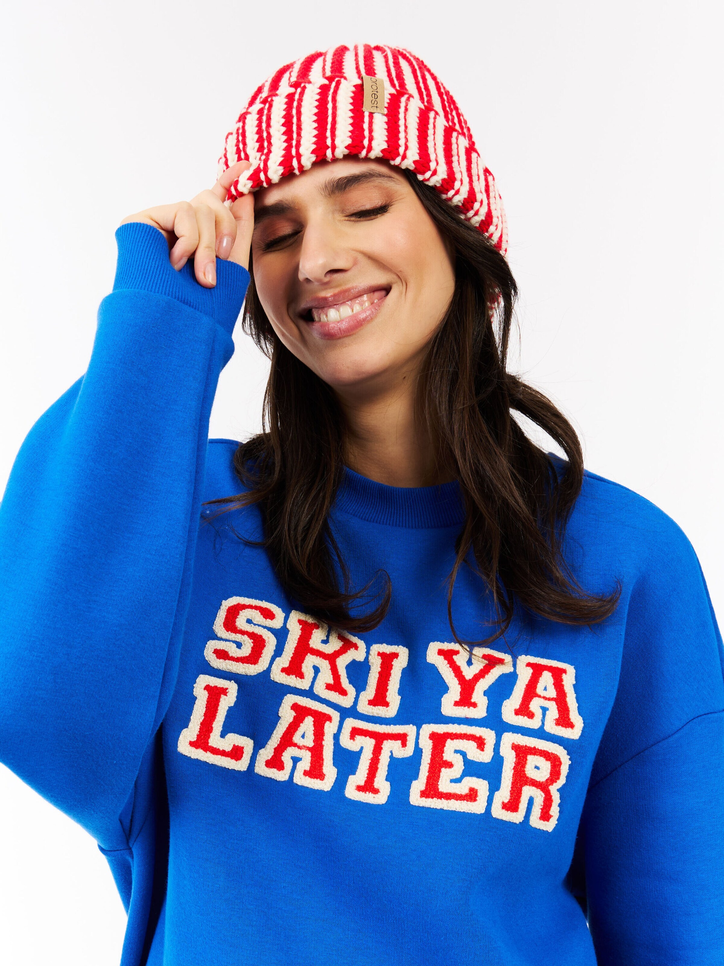 PROTEST Pullover 'PRTStill'‌‌‌‌‌ in Blau