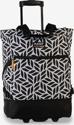 Punta Trolley 'Wheel' in White: front