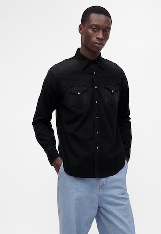 REPLAY Regular Fit Paita värissä musta