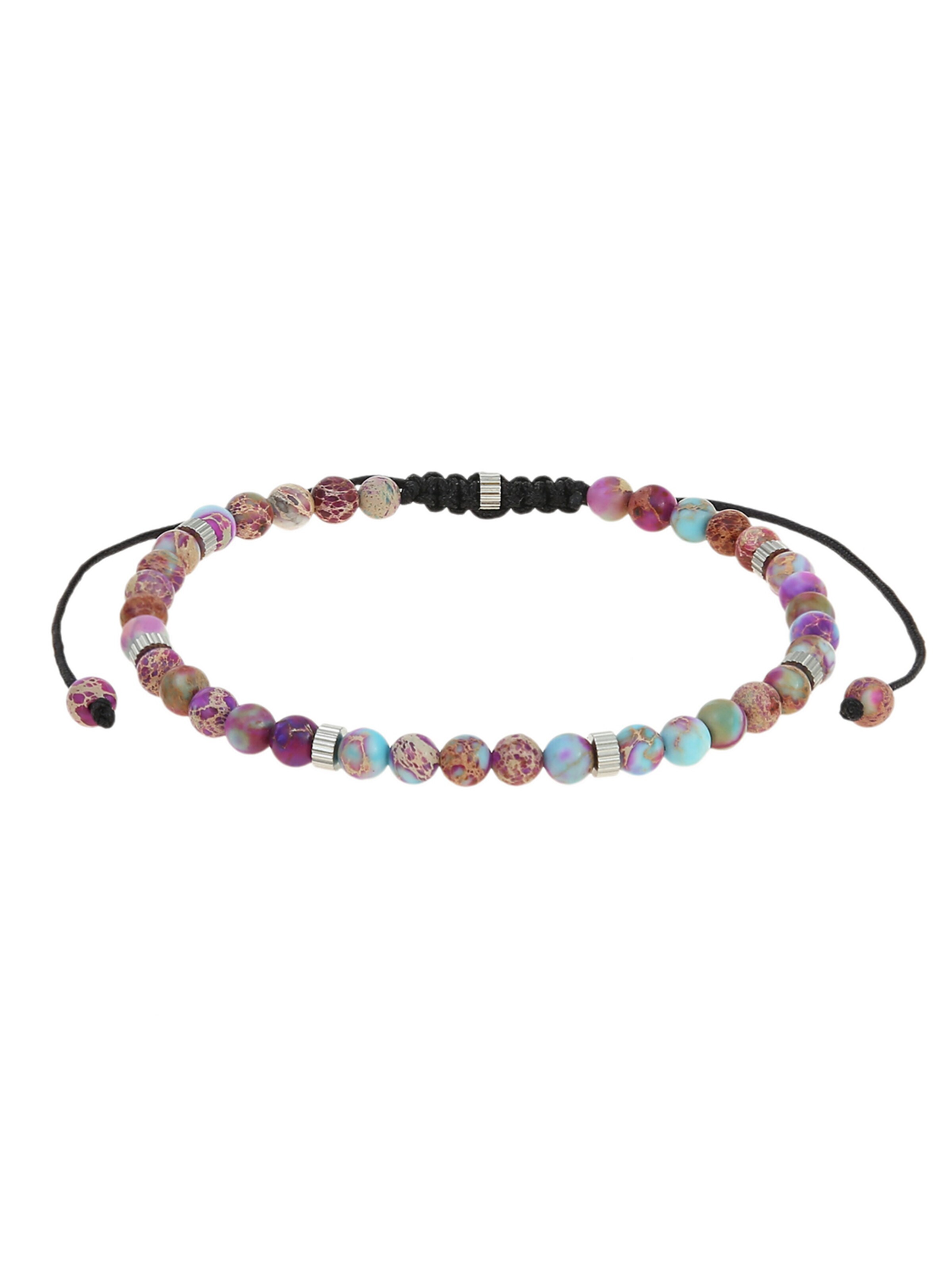 Made by Nami Bracelet 'Perlenarmband' in Purple: front